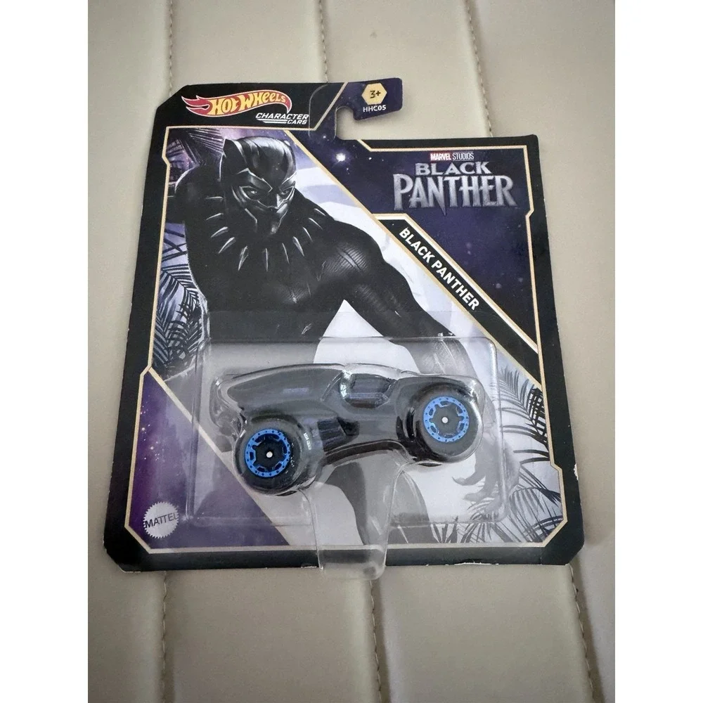 Hot Wheels Marvel Black Panther Character Car Version New 2022